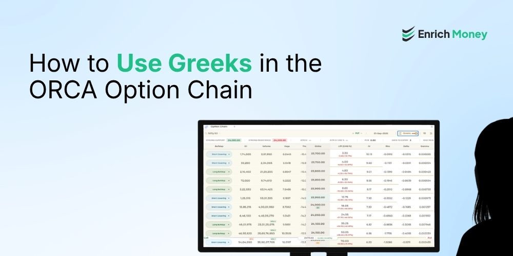 How to Use Greeks in the ORCA Option Chain